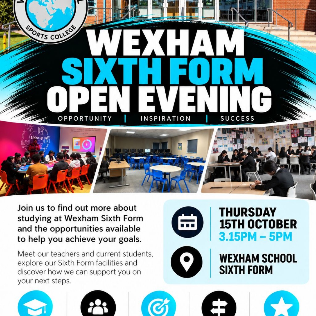 Wexham School - 6TH FORM OPEN EVENING